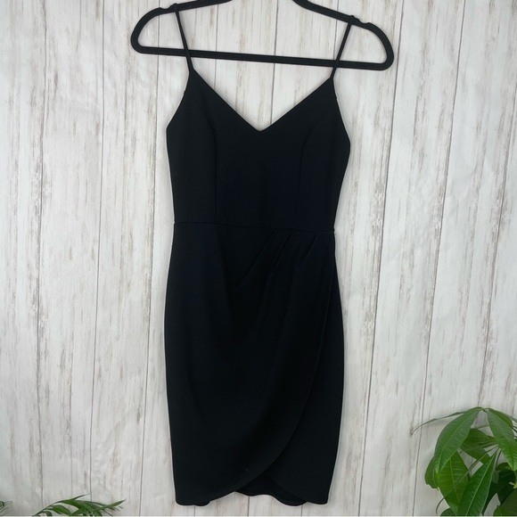 Lulu’s Forever Your Girl Black Bodycon Dress Small - Picture 6 of 11